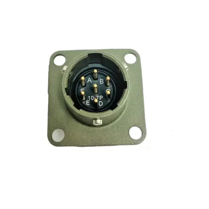 PT06E-10-7S/P(SR) PT02E-10-7P/S PT 26482 MIL PT06E 10-7S 10-7 PT02E 10-7 P 7 Pin Core Aviation Plug conector, resistente al agua - imagen 4