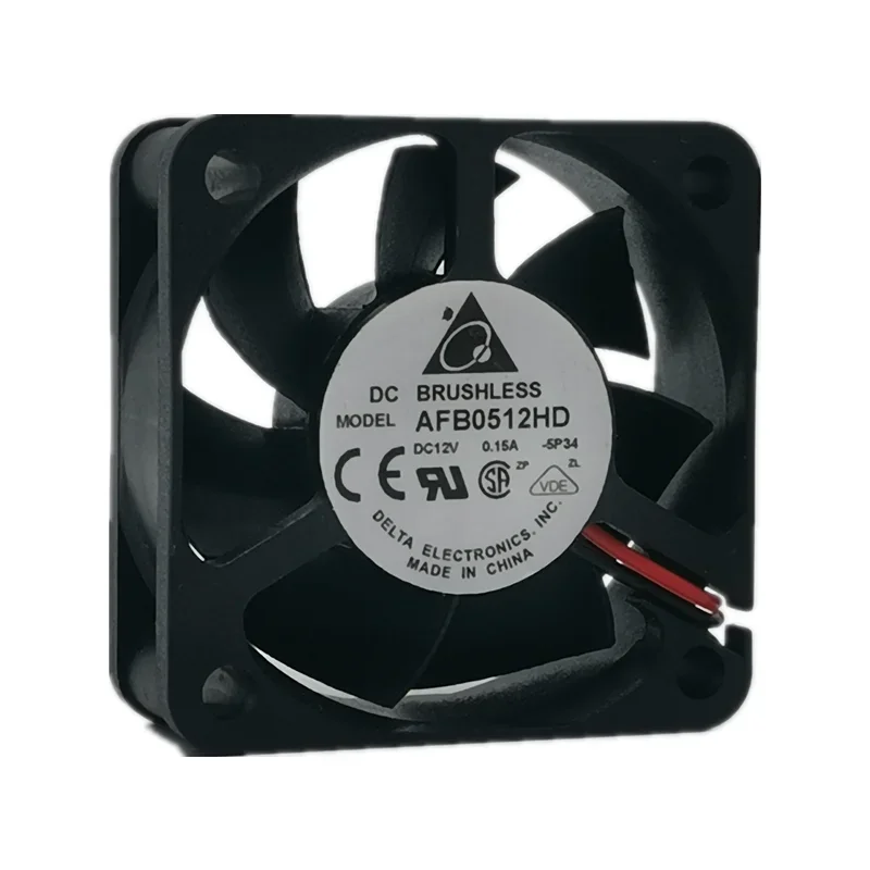 Nuevo delta AFB0512HD 5020 12V 0.15A 5cm transformador fuente de alimentación ventilador del chasis del ordenador - imagen 2