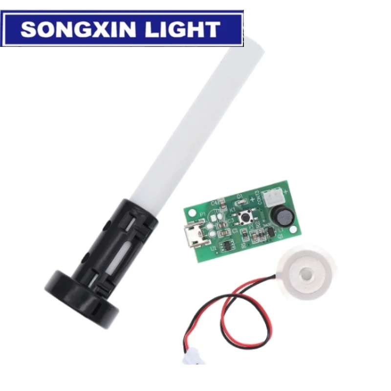 SAMIROB-Mini humidificador USB, Kits de bricolaje, fabricante de niebla y controlador, placa de circuito, nebulizador, película de atomización, hoja atomizadora, Mini oscilante - imagen 5