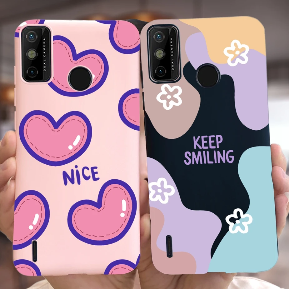 Funda de silicona blanda para teléfono Tecno Spark 6 Go, carcasa trasera pintada con arte de lujo, KE5j, KE5k, 2020 - imagen 3