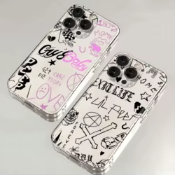 Funda iPhone Lil Peep Hell Boy Transparente