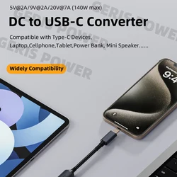 Cargador Portátil USB-C 40W PD Compatoble MacBook Huawei