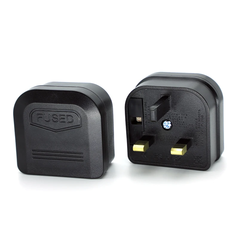 1 Uds europeo Euro Eu 2 pines a Reino Unido 3 pines toma de corriente adaptador de enchufe de viaje convertidor adaptador de corriente cargador toma de corriente - imagen 3