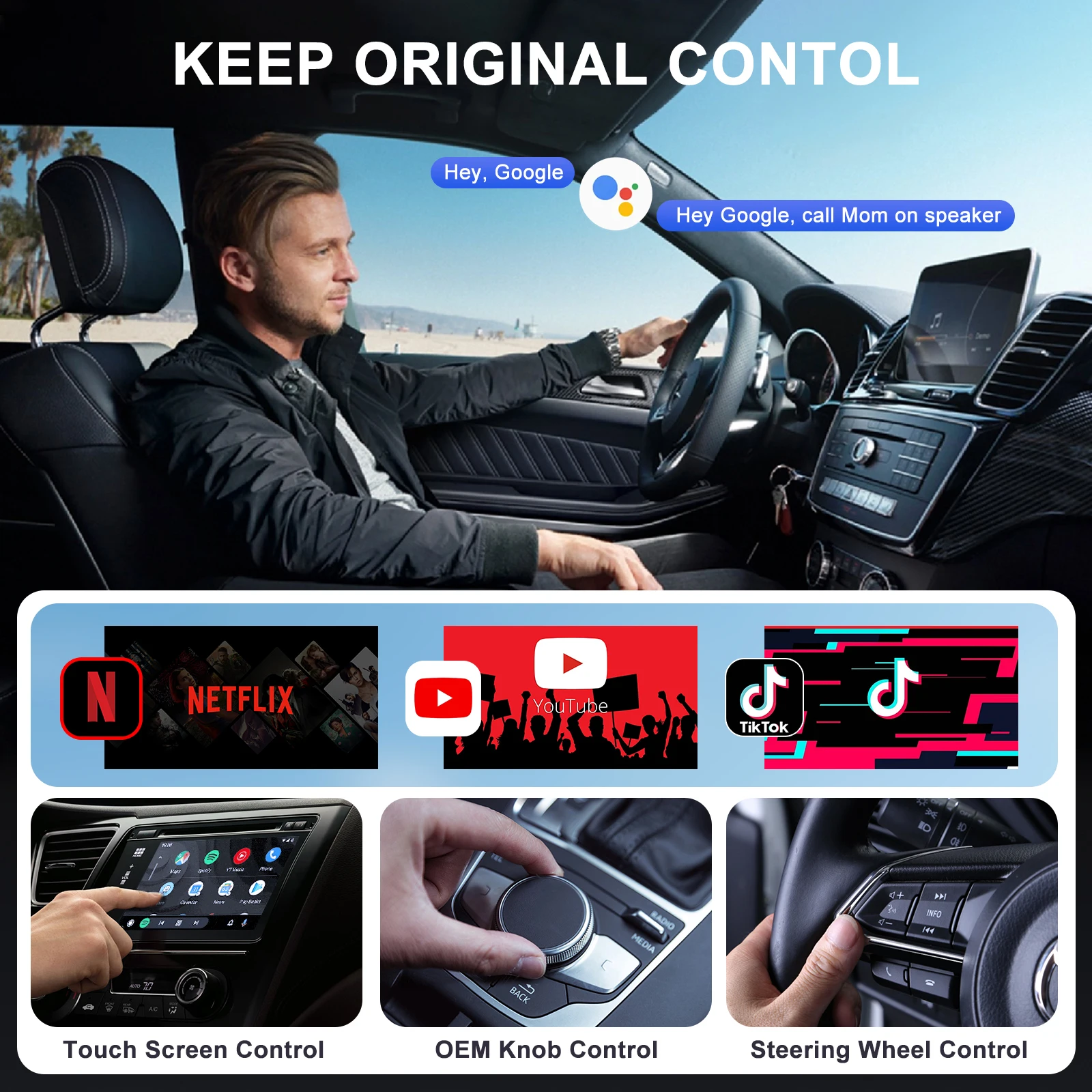 Adaptador Android Auto Inalámbrico – Conduce Sin Cables en tu Coche - imagen 4