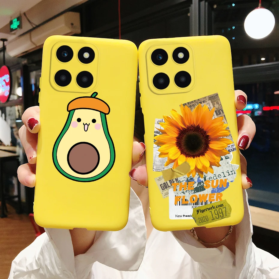 Funda de silicona con dibujos animados para Huawei, carcasa trasera suave para Honor X6a, Honor X6a, X6, A, X, 6a - imagen 3