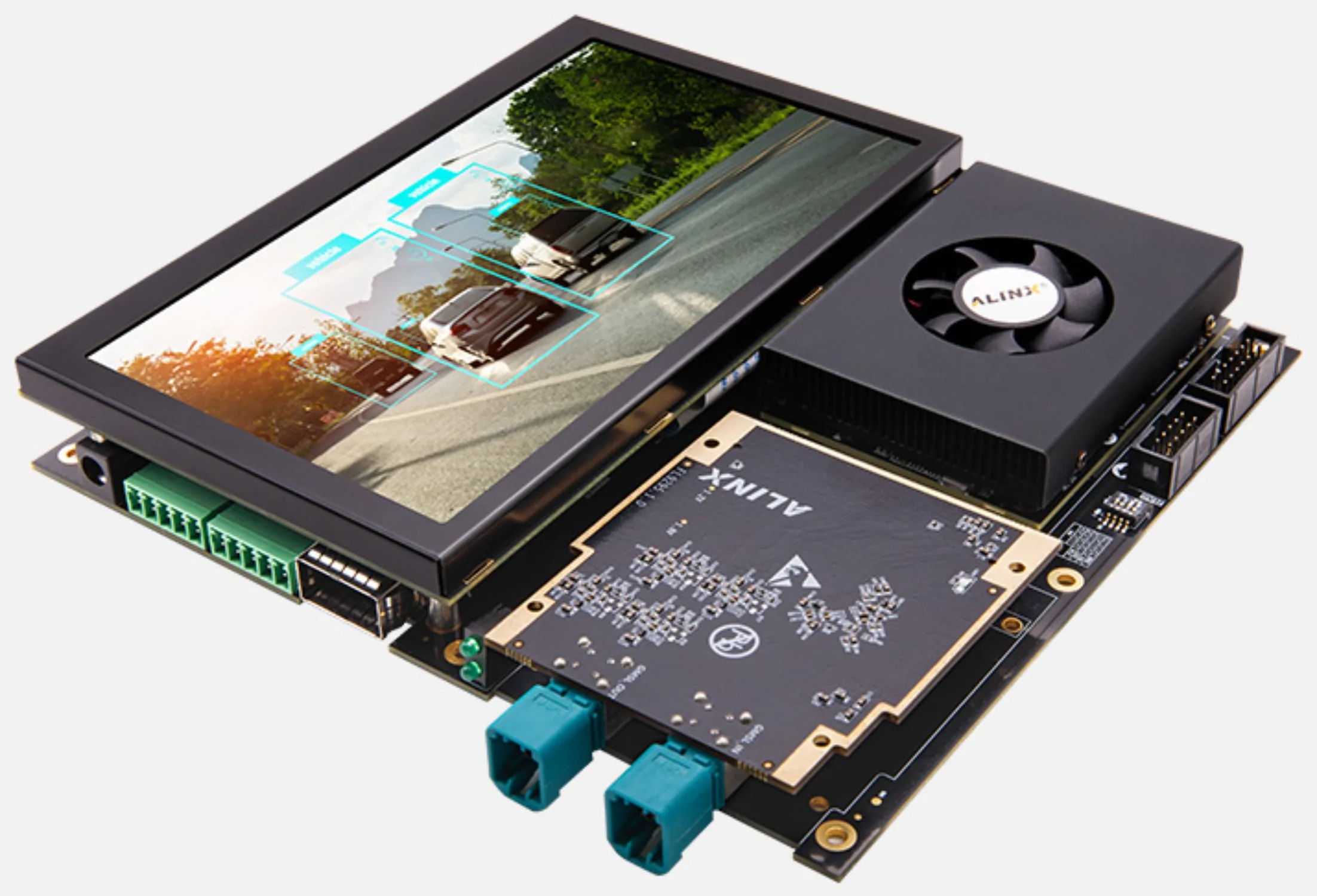 Placa y kit de desarrollo de conducción autónoma ALINX Z7-A V2.0 con Zynq US+ MPSoC XCZU7EV - imagen 5