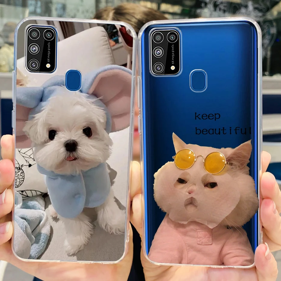 Funda de teléfono para Samsung Galaxy M31, cubierta pintada a color, suave y delgada, para Samsung M31 Prime M 31 s Galaxy M31s - imagen 4