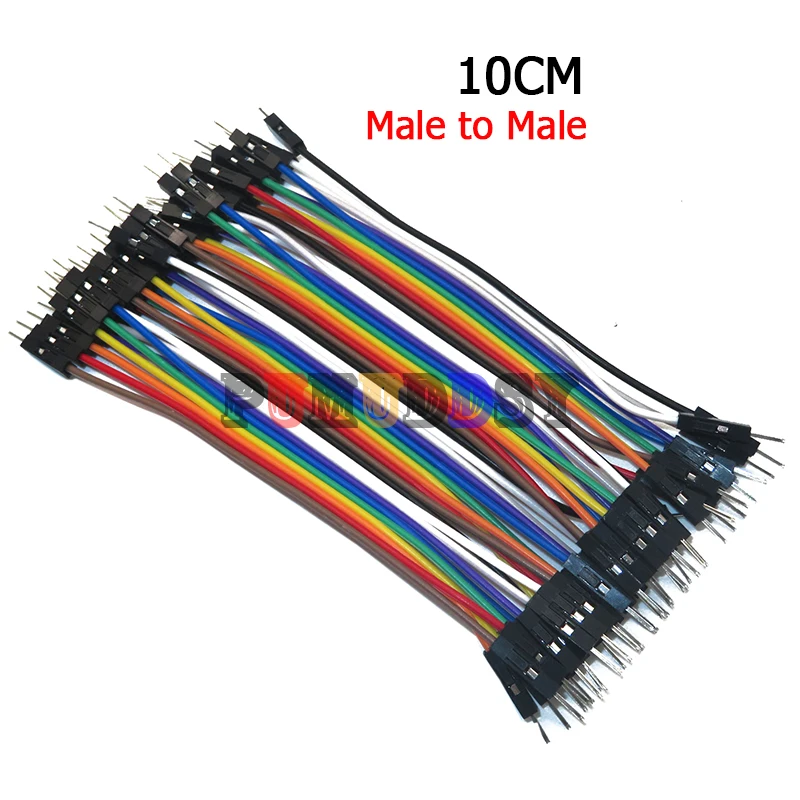 Dupont Line-Cable de puente para Arduino, 40 ~ 120 piezas, 40 Pines, 10CM, macho a macho + macho a hembra y hembra a hembra - imagen 2