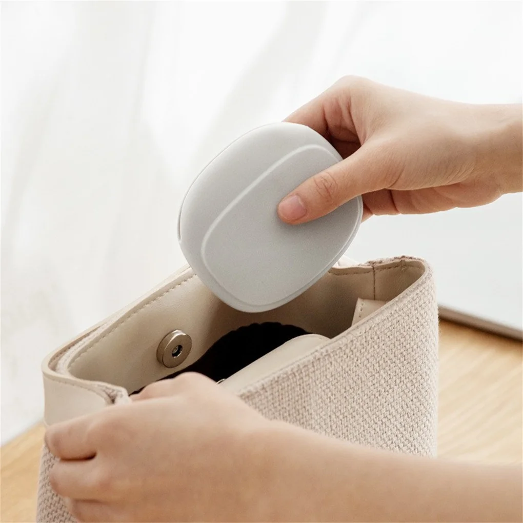 Bolsa de almacenamiento de auriculares con cable, caja organizadora Adorable, organizador de viaje, Color Rojo - imagen 3