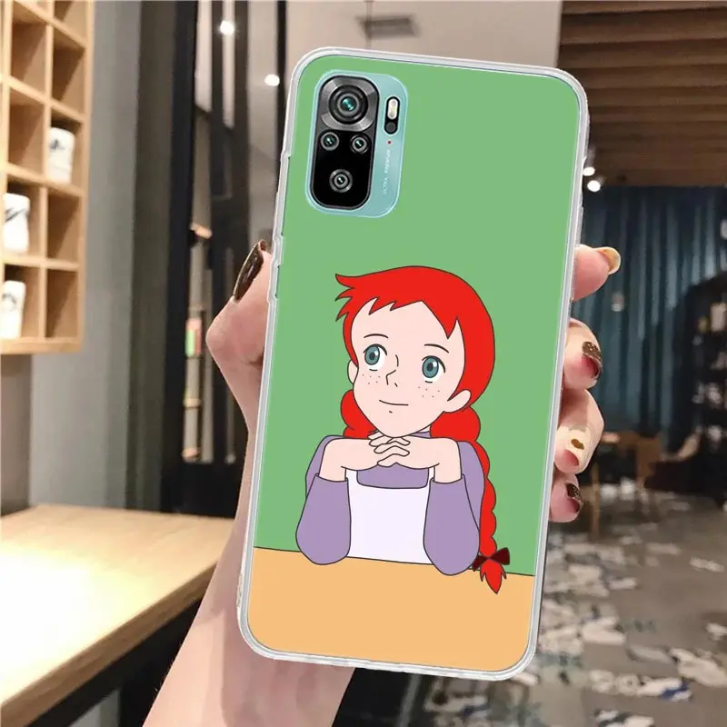A-Anne Of Green Gables Shirley funda de teléfono para Xiaomi Redmi 12 12C 13 13C 14C 10 10A 10C 9 9A 9C 9T 8 8A 7 7A 6 6A K70 K60 K20 K4 - imagen 3