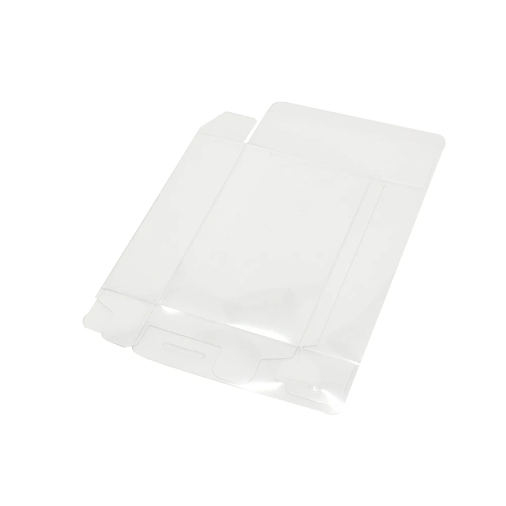Caja transparente transparente para N64 para SNES versión estadounidense caja de almacenamiento de exhibición de colección de tarjetas de juego - imagen 2