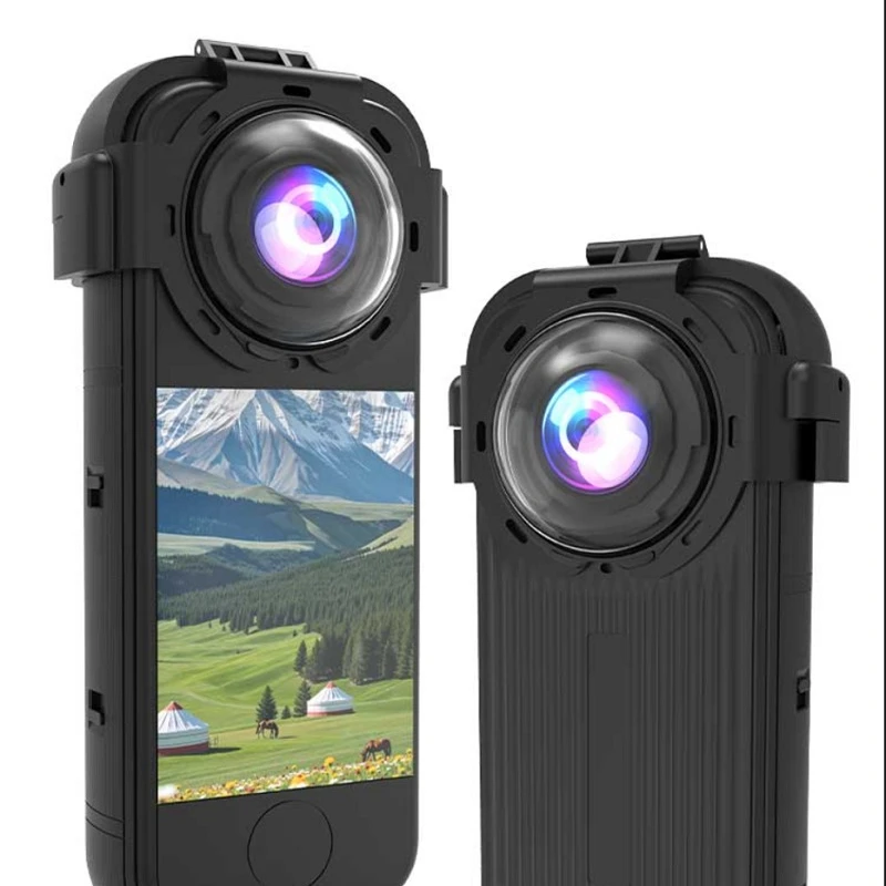 Tapa protectora de lente Premium para Insta360 X4 Air, cubierta protectora de lente de vidrio óptico Premium, accesorios de tapa a prueba de arañazos/caídas/polvo - imagen 5
