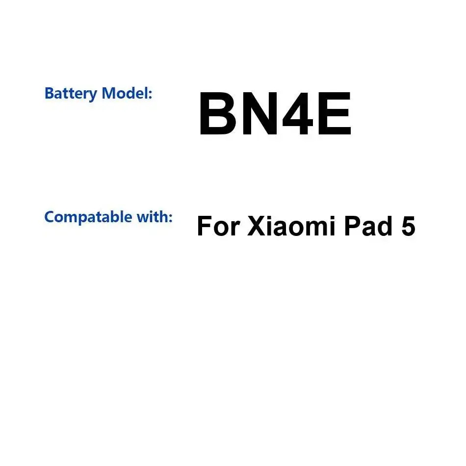 Batería para portátil Xiaomi Pad 5, alto rendimiento, alta capacidad, 4300Mah, BN4E - imagen 3