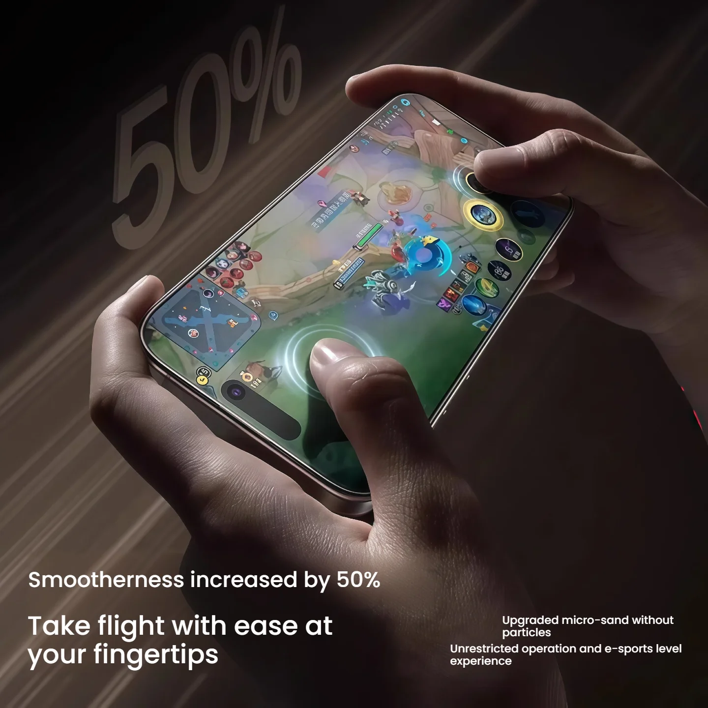 Protector de Pantalla de Vidrio Templado Mate con Privacidad, Paquete de 3, con Dureza 9H para Apple Air/17/16/15/14/13/12/11/X/XS/XR/XS Max Series - imagen 3