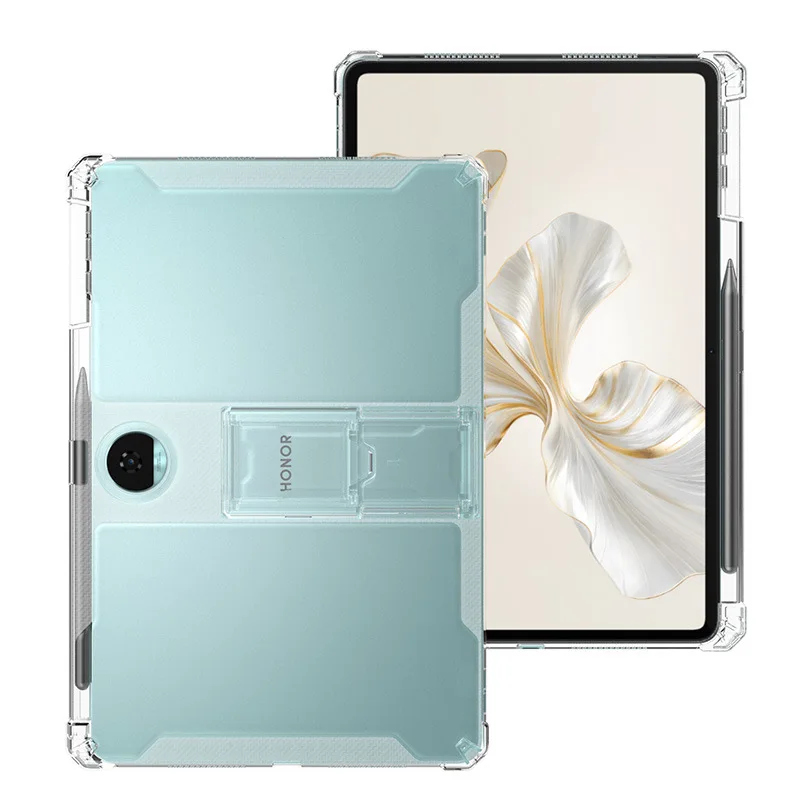 Funda con soporte para Huawei Honor Pad 9, 12,1 pulgadas, 2024, funda suave con cojín de aire, soporte para tableta, carcasa para Honor Pad 9 HEY2-W09 HEY2-W19 - imagen 4