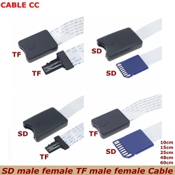 Cable Extensor Micro SD Macho-Hembra para Coche GPS Cámara TV
