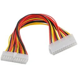 Cable Extensión ATX 24 Pines Macho a Hembra 29cm