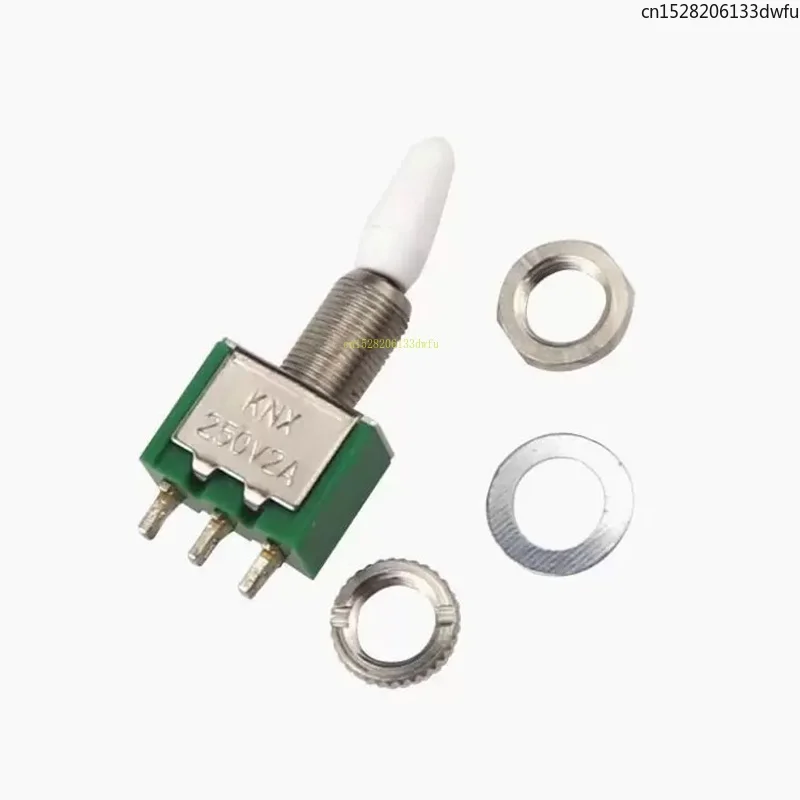 10 Uds SANYU KNX1 * 2/2A KNX interruptor de palanca 3 pines 2 engranajes interruptor de alimentación de palanca en miniatura interruptor de brazo basculante de 2 engranajes 2A 250V - imagen 2