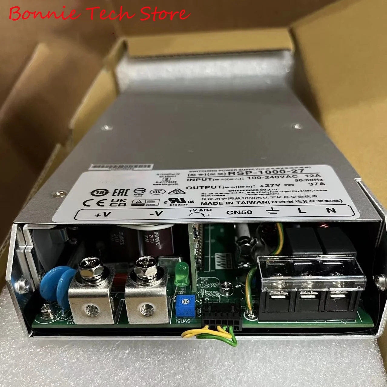 RSP-1000-27 para fuente de alimentación MEAN WELL de 1000 W con salida única - imagen 2