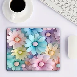 Alfombrilla Ratón Gaming Floral Kawaii – Antideslizante para Escritorio