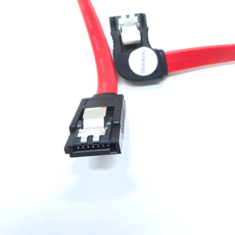 Servidor de computadora Ángulo recto 90 grados SATA 3.0 Disco duro serie SSD HDD Cable de datos 50 cm - imagen 5