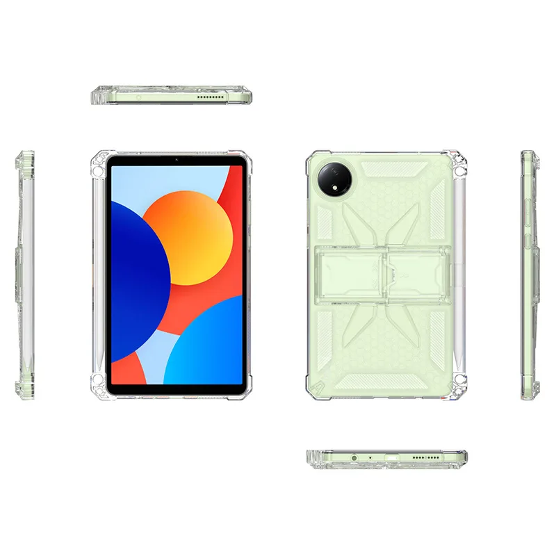 Funda de TPU para Xiaomi RedMi Pad SE 11 "10,6" funda con soporte Mi Pad 5 6 Pro 11 12,4 pulgadas con soporte para lápices Funda - imagen 4