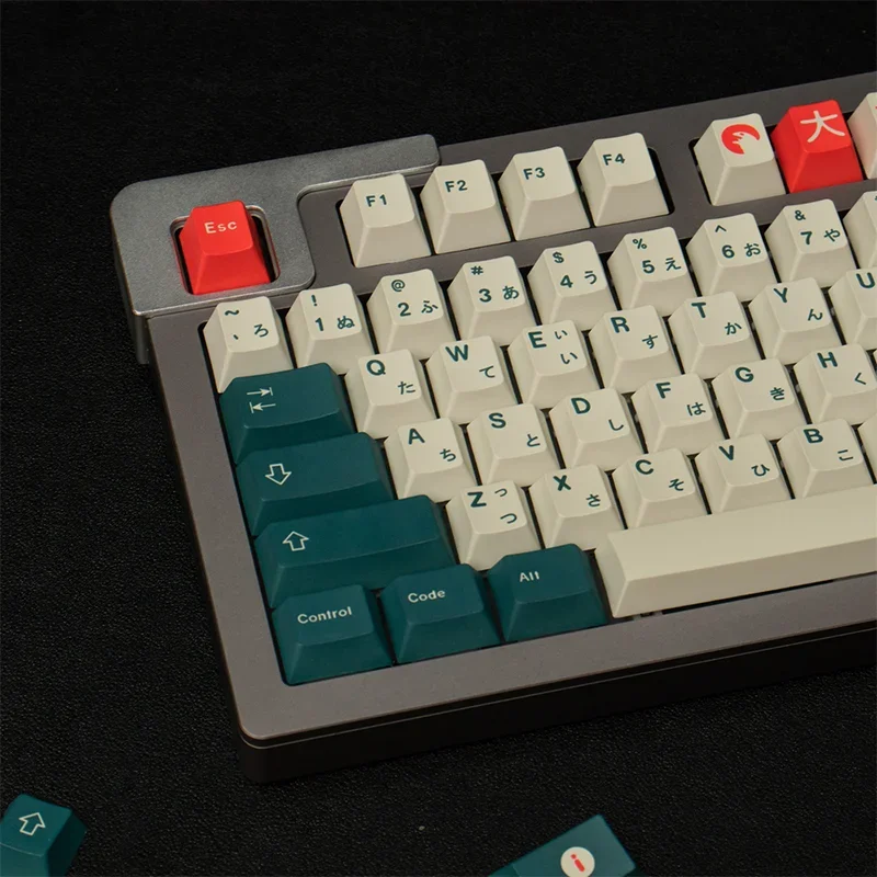 GMK Kaiju teclas clon PBT tinte sublimación cereza altura Teclado mecánico japonés AULA F75 Ajazz Ak820 Pro Mad 60he Gamer - imagen 4