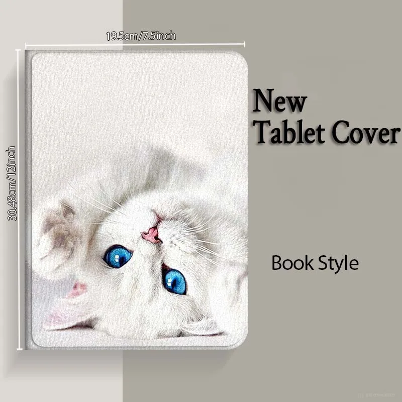 Funda para tableta con dibujos animados de gato para Huawei Honor Tab Magic Pad GT 6 X9 X8A X8 V8 V7 9 8 2 3 13,3 10 Pro pulgadas - imagen 5