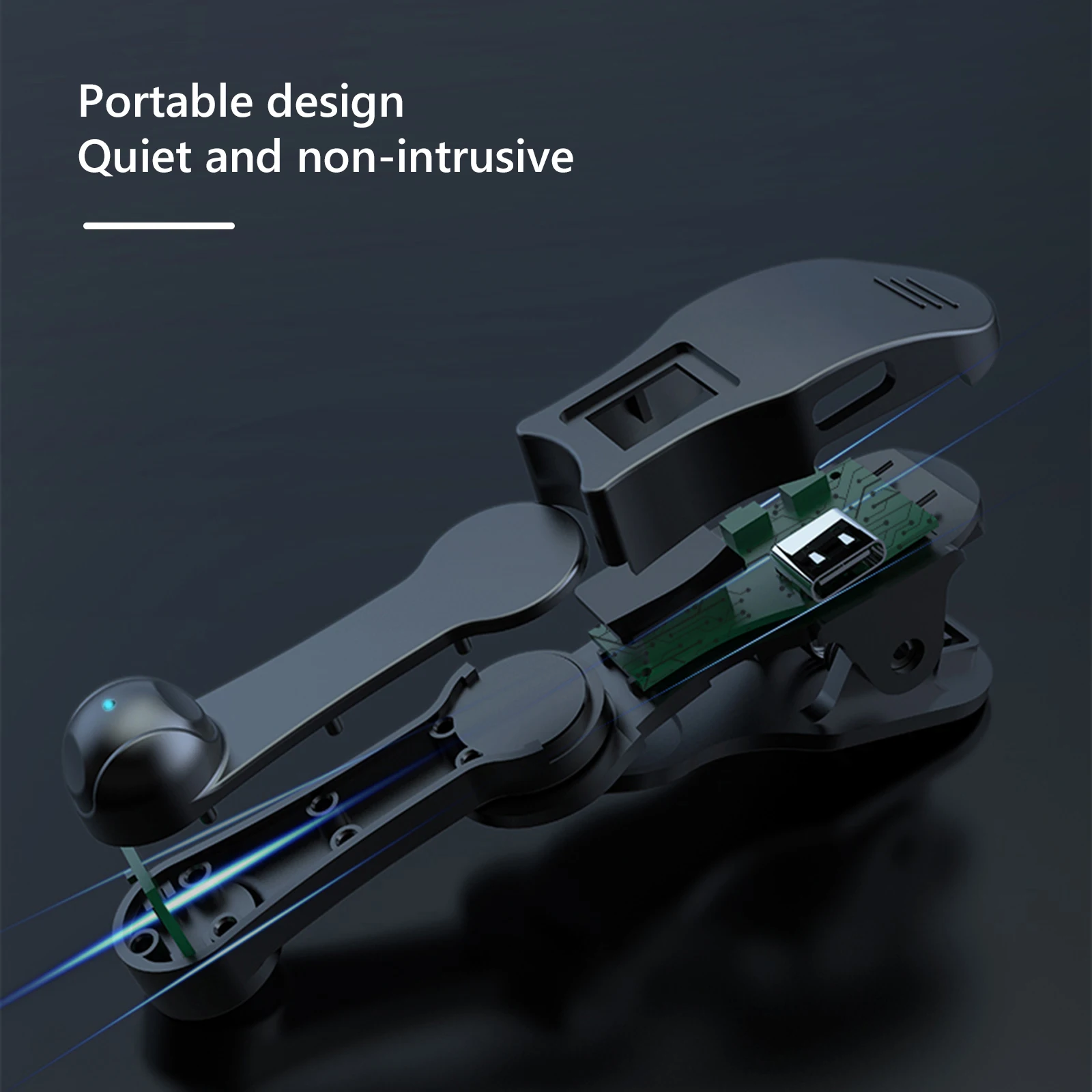 Clicker de pantalla automático Digital, Tapper de pantalla de teléfono automático, dispositivo de pantalla de teléfono USB para teléfonos inteligentes, juegos, le gusta en vivo, tareas de recompensa - imagen 5