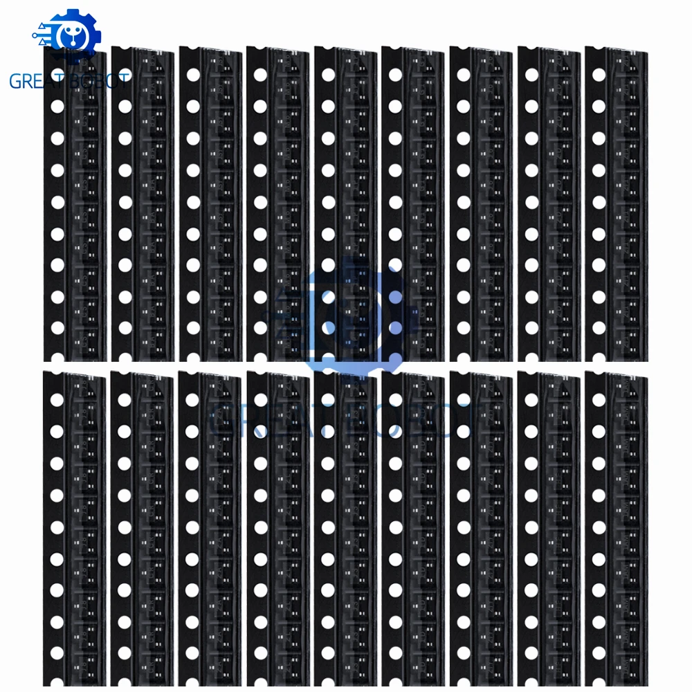 KIT de transistores SMD SOT-23 S9013 S9014 S9015 S9018 MMBT3904 MMBT3906 SS8050 SS8550 2N5551 2SC1815 Total 10 tipos X10 piezas = 100 piezas - imagen 3