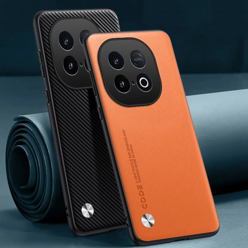 Funda de cuero PU de lujo para Vivo iQOO Z10 Turbo Pro, funda trasera de silicona con protección completa para teléfono iQOO Z10 Turbo 5G Coque - imagen 2