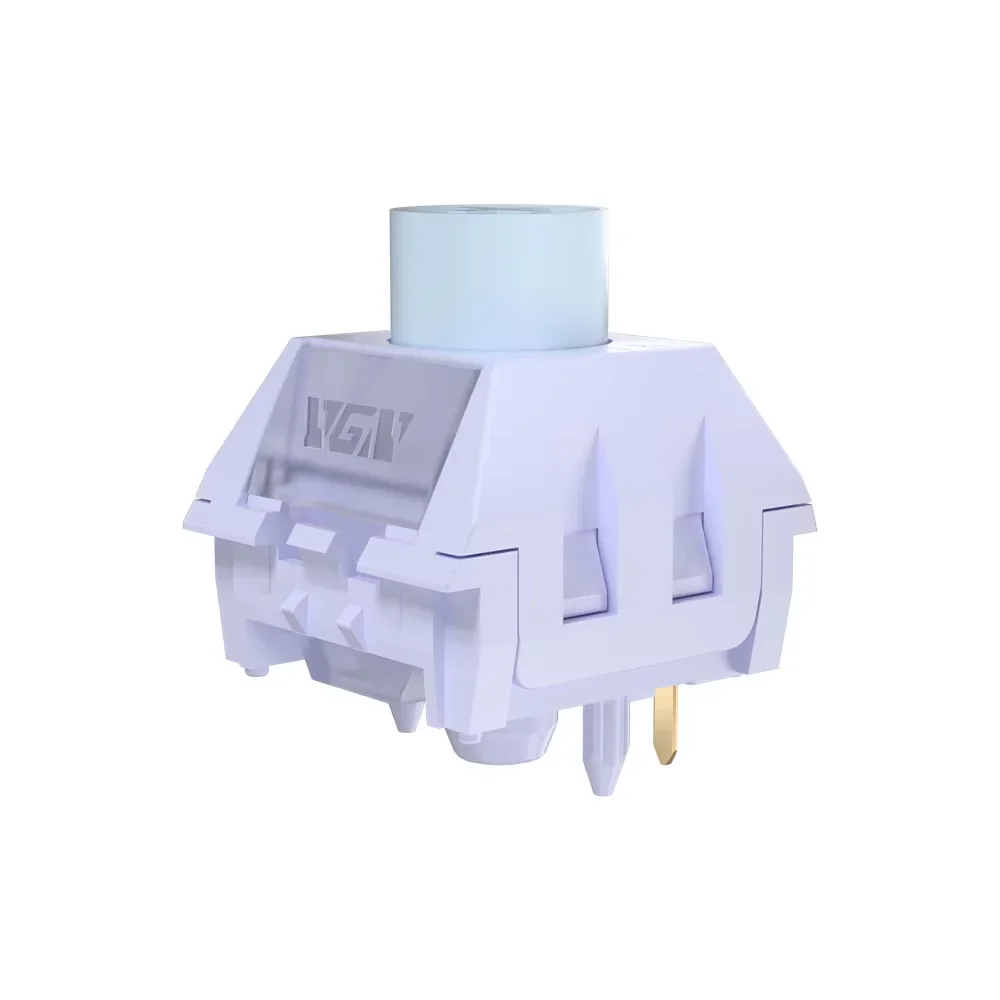 Kailh BOX Aurora ICE Cream Pro interruptor Teclado mecánico interruptores para juegos 5 pines 40g interruptor lineal POM interruptor de resorte de tallo extendido - imagen 3