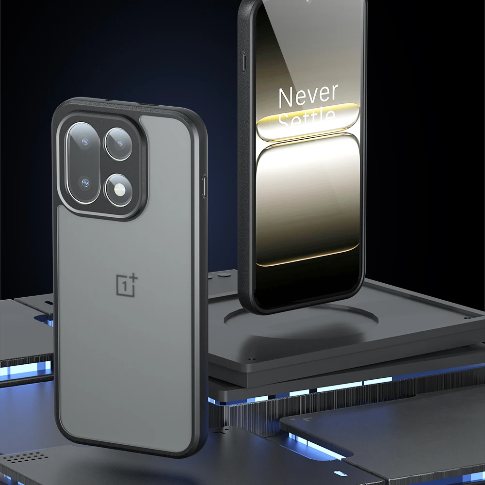 Para OnePlus 15 Funda OnePlus 15 Funda Coque mate transparente PC a prueba de golpes TPU borde transparente Funda de teléfono OnePlus 15 - imagen 3