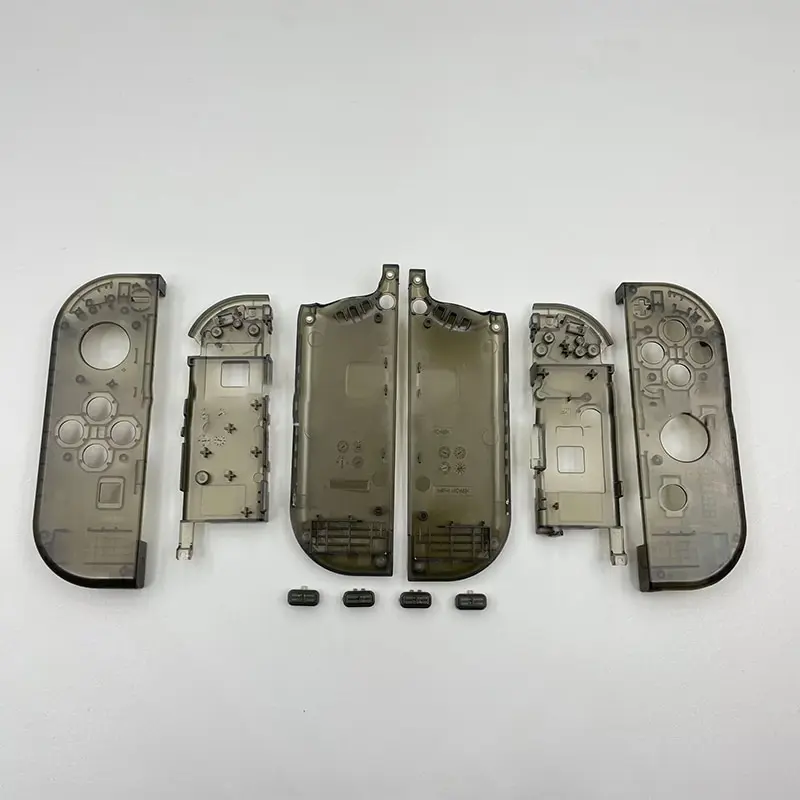 Cubierta de carcasa transparente de repuesto, botones SL SR para controlador Joy Con de Nintendo Switch NS - imagen 4