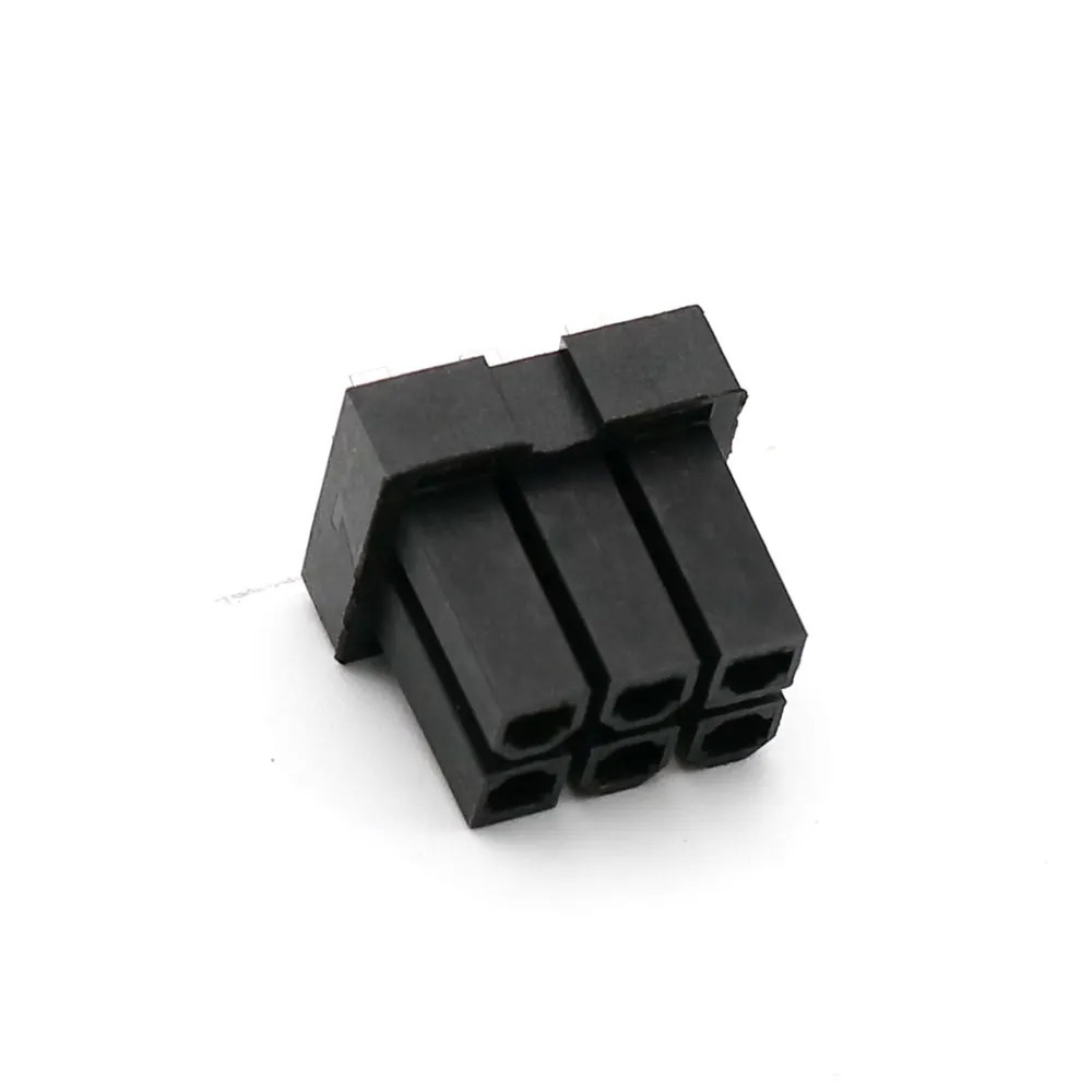 Angitu 4,2mm 5557 5569 6 pines 8 pines PCI-E/GPU/VGA macho tipo placa de soldadura conector de aguja carcasa asiento de Pin recto-10 Uds - imagen 3