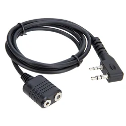 Cable Adaptador Audio 2 Pines a 3,5mm para Baofeng UV-5R