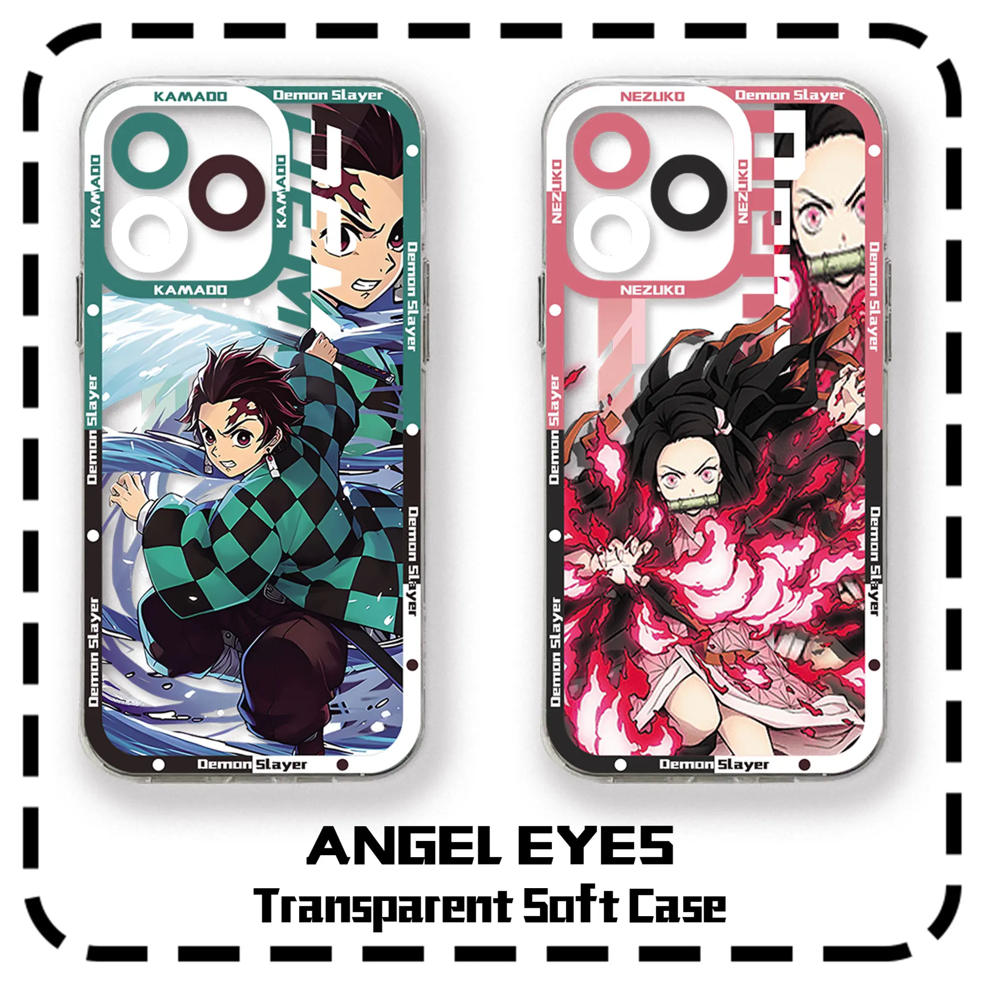 Funda de teléfono de Anime para iPhone, carcasa transparente para iPhone 16, 15, 14, 13, 12, 11, Mini Pro Max, X, XR, XSMax, 7, 8 Plus, SE20, novedad del año 2024 - imagen 2