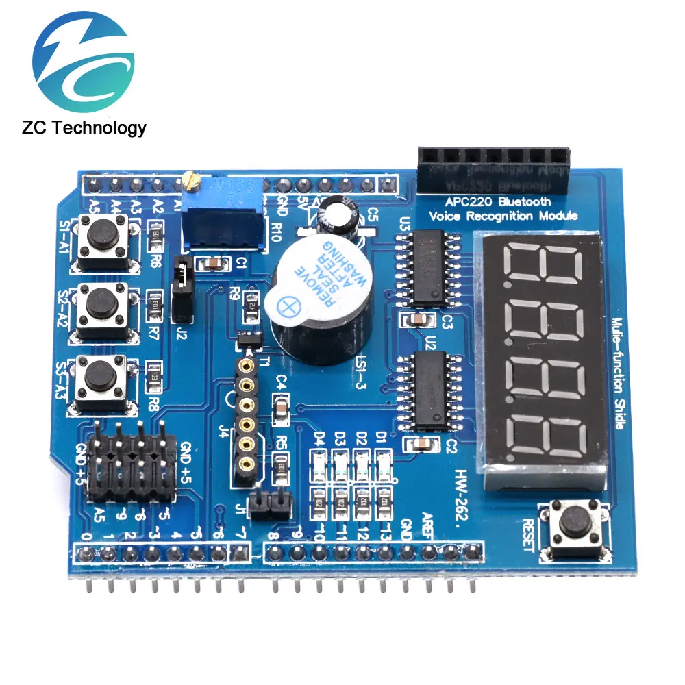 Kit de placa de expansión multifuncional basado en aprendizaje UNO R3 LENARDO Mega 2560 Shield, multifuncional para Arduino - imagen 5