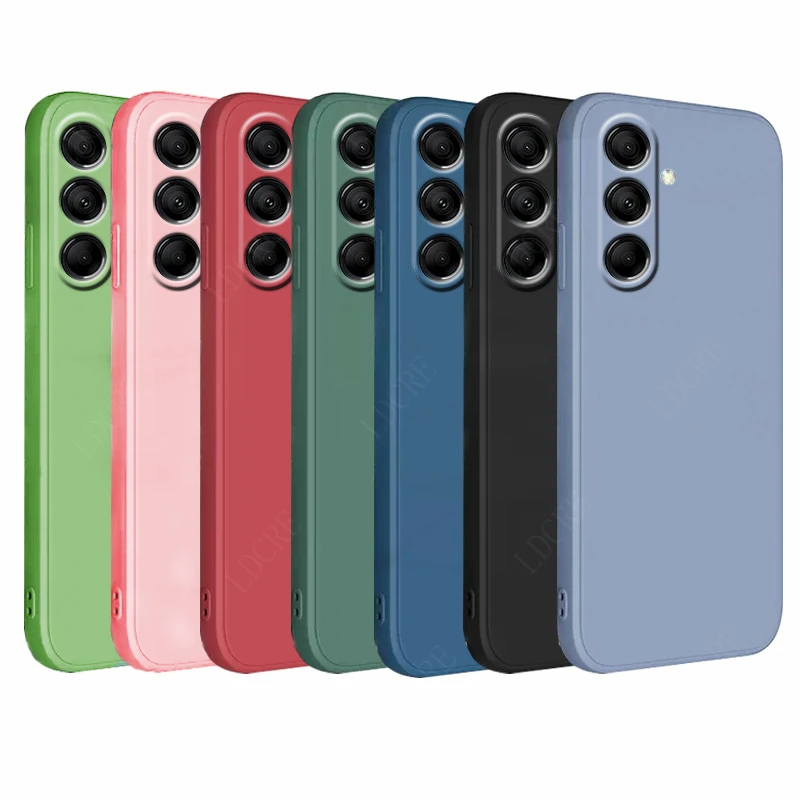 Funda de TPU suave a prueba de golpes para Samsung Galaxy M14, cubierta de color a prueba de golpes para Samsung A14 A23 A34 A54 M23 M33 M53 M13 M14 - imagen 3