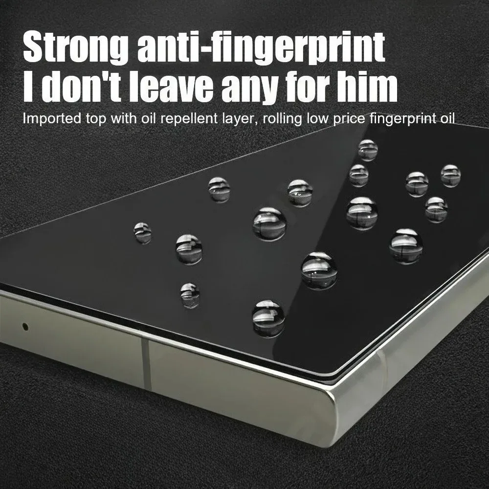 3 uds cubierta completa de vidrio templado para Samsung Galaxy S25 S23 S24 Ultra S22 S24 S20 Plus S23 S24 FE Protector de pantalla de alta definición - imagen 5