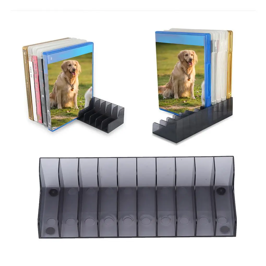 Soporte de almacenamiento de disco de juego, contenedor de tarjetas de juegos, 2 piezas - imagen 3