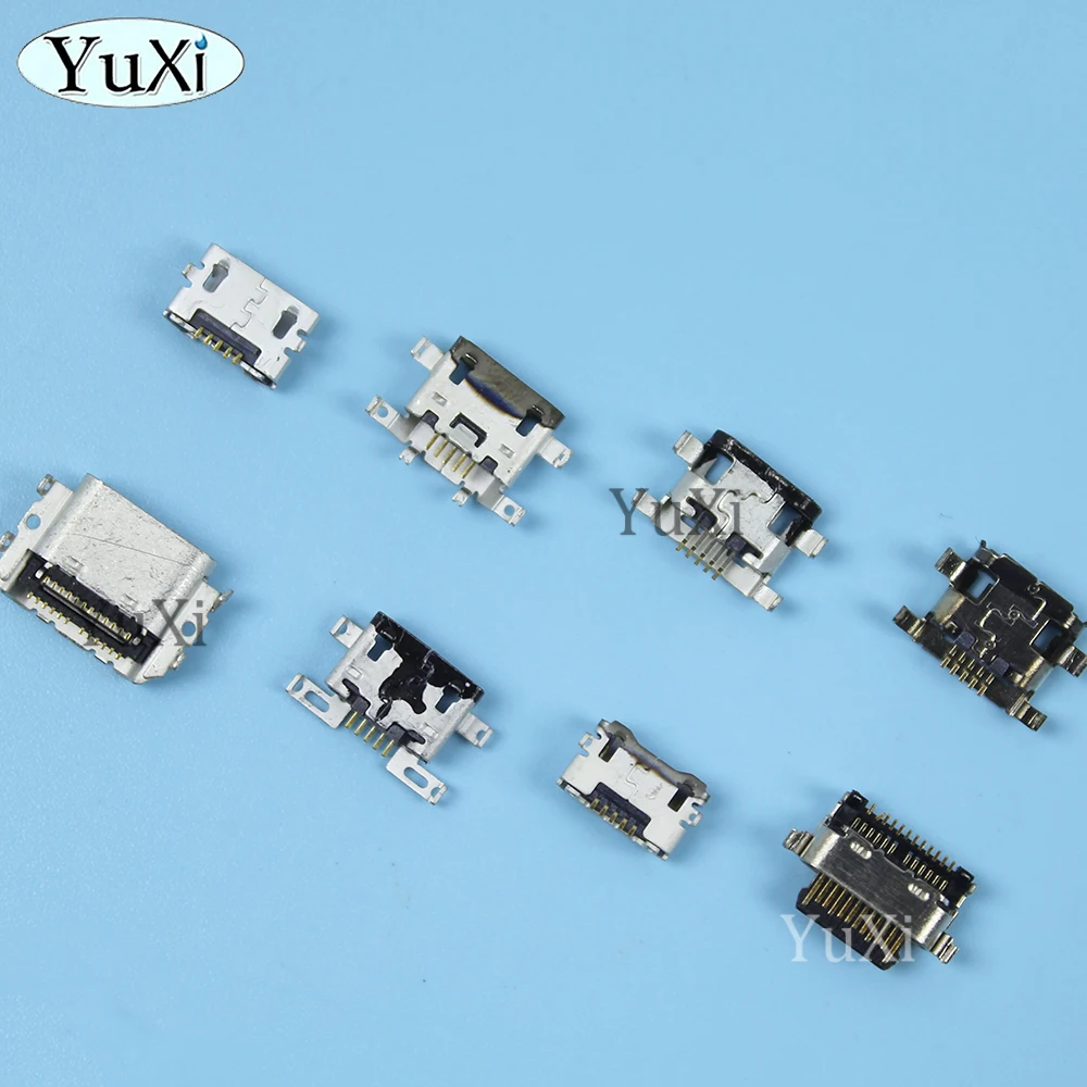 2/5Pcs USB Charging Port Dock Connector Plug For Motorola MOTO G G1 XT1032 XT1036 XT1056 G7 Play E5 Plus G3 G 3rd Gen Tail Plug - imagen 2