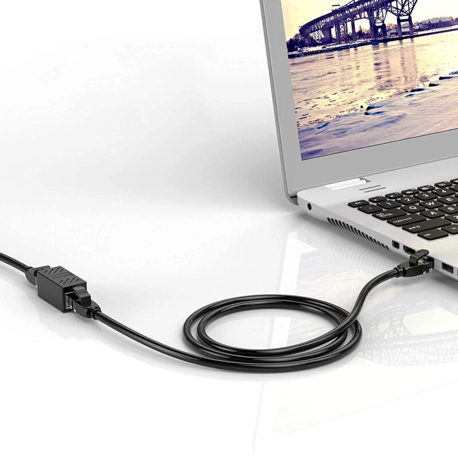 ZoeRax 1/5/10/30 Uds Gigabit RJ45 acoplador Keystone de red extensor Ethernet Cat6 Cat5e Cat5 adaptador de Cable Ethernet conector LAN - imagen 4