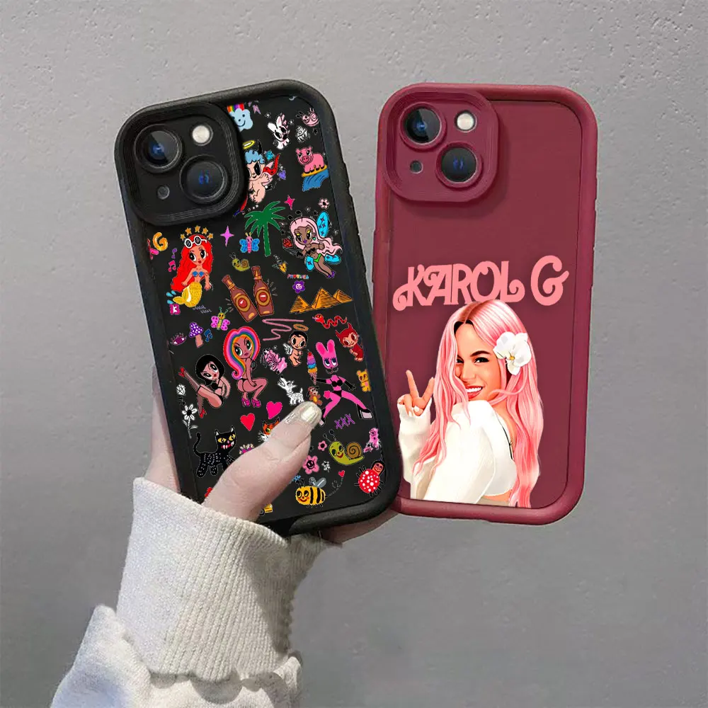 Funda de teléfono Pop Singer Manana Sera b-bonito k-karol G para iPhone 16 APPLE 15 14 13 12 11 PRO MAX PLUS TPU Color Funda - imagen 3