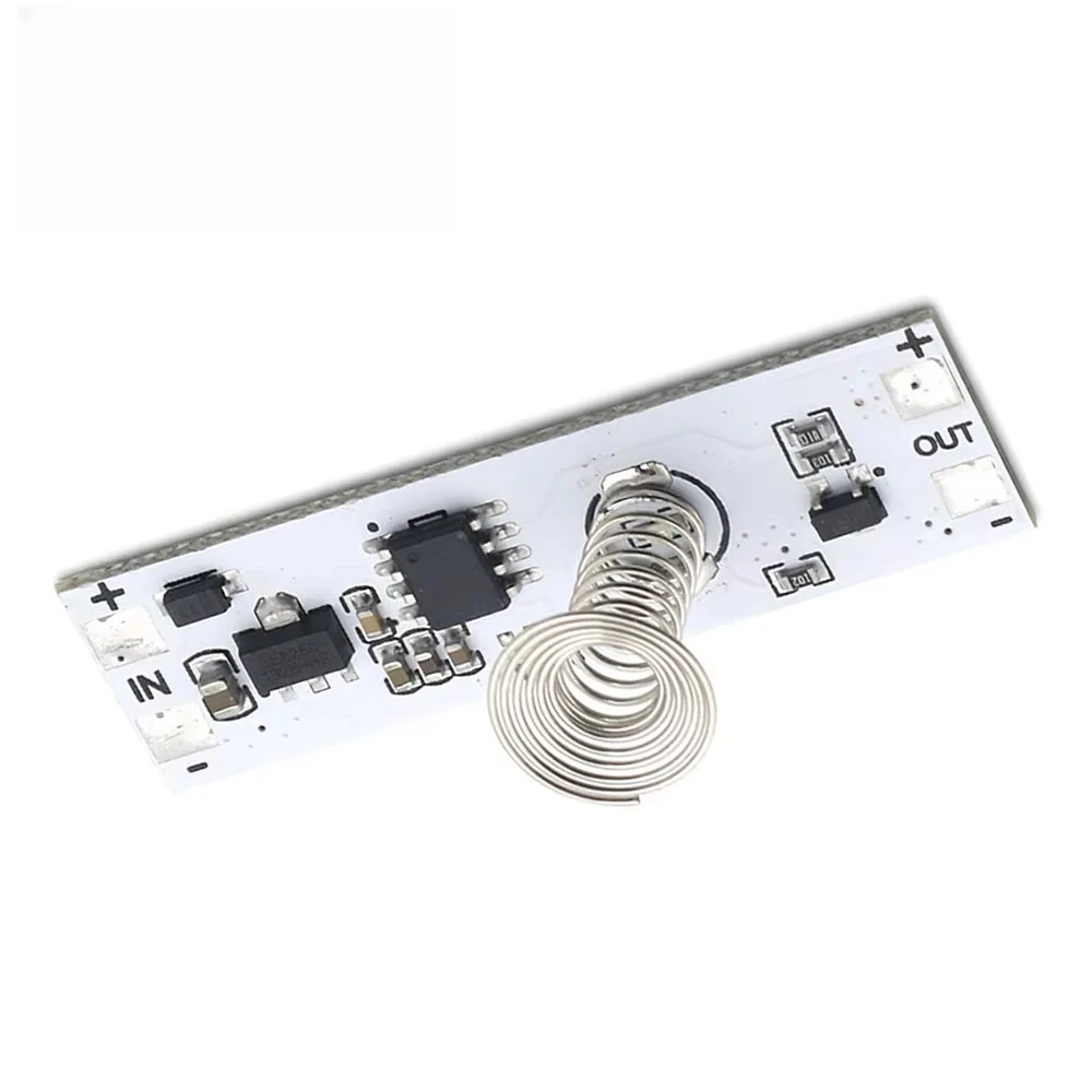 Módulo de interruptor de Sensor táctil capacitivo DC 5V-24V 3A, módulo de interruptor de Control de atenuación LED de resorte helicoidal para tira de luz LED de hogar inteligente - imagen 5