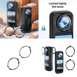 Escudo lentes Antiglare R53C con tela limpieza para accesorios deportivos aventura