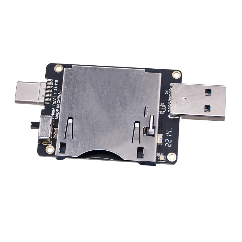 Convertidor elevador de adaptador CF Express A USB 3,1 tipo A/tipo C, lector de tarjetas CFexpress de 10Gbps para tarjeta de memoria de 2TB CF Express tipo B - imagen 2