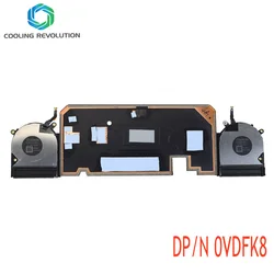 Loptap Ventilador con disipador para Dell XPS 13 7390 (2 en 1)