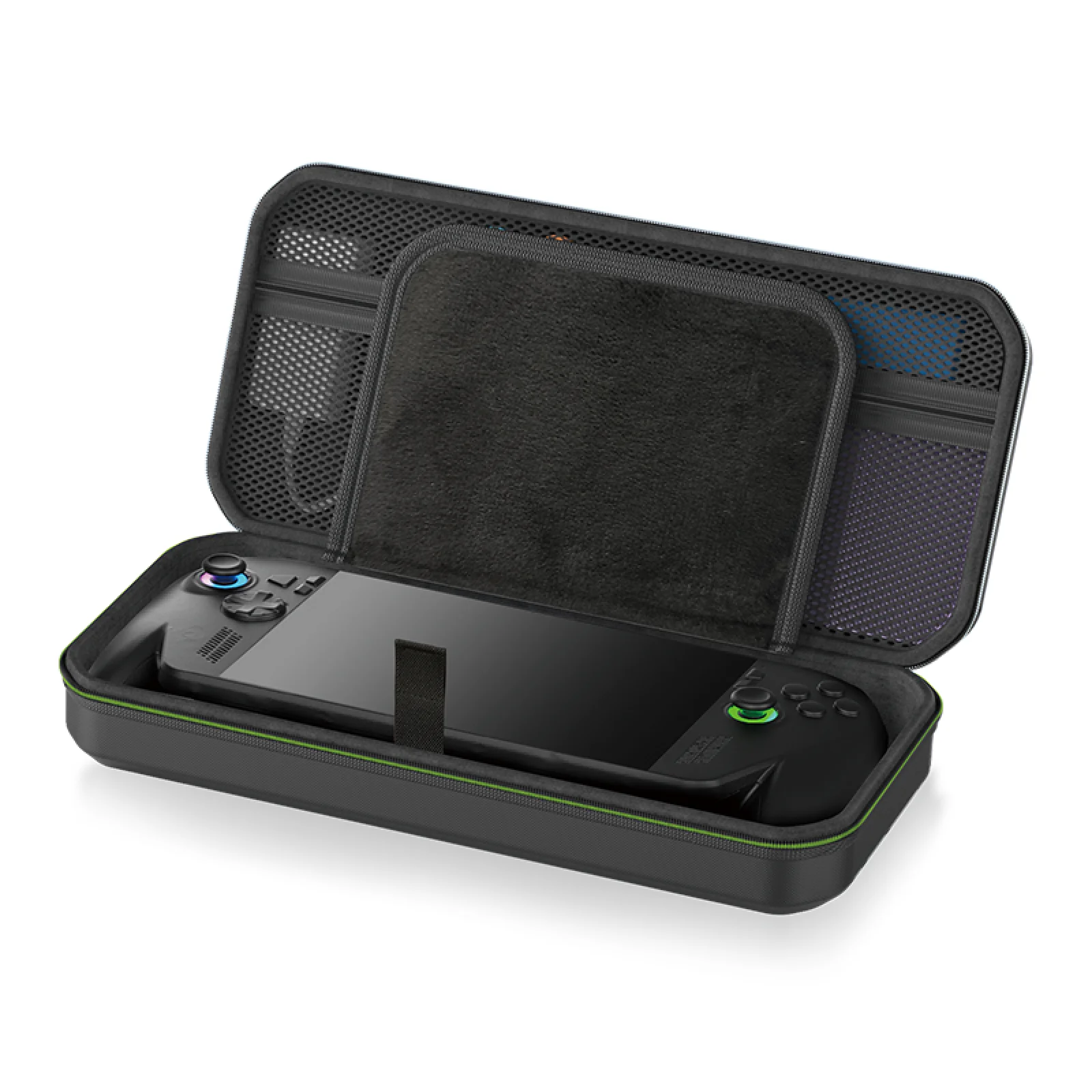 Kit de accesorios 4 en 1 para ROG Xbox Ally / Ally X, bolsa de transporte, funda de almacenamiento de viaje con protector de pantalla, tapa de Joystick y toallitas - imagen 3