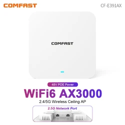Comfast Repetidor WiFi de doble banda para pared y techo